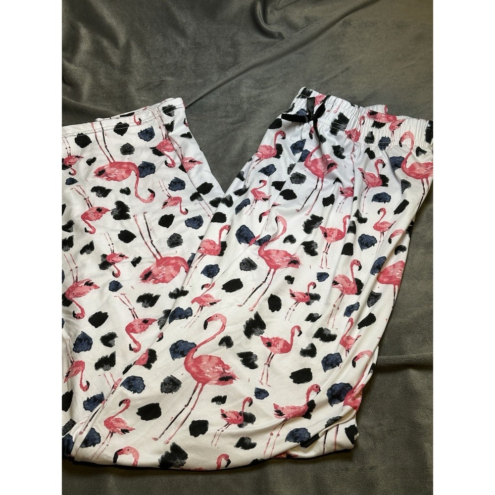 Sophie Sue Flamingo Panama Pants Size Medium